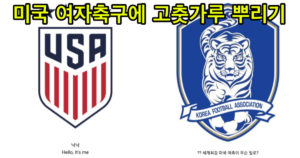 미국 여자 축구대표팀에 고춧가루 뿌리기 전문인 한국.jpg