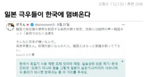 싱글벙글 한국에 욱일기 들고 입국하겠다는 일본인